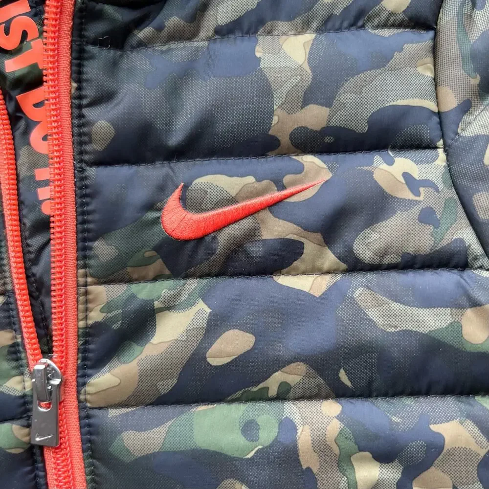 Nike Camo Puffer Jacket Size 18 Months New w/Tags